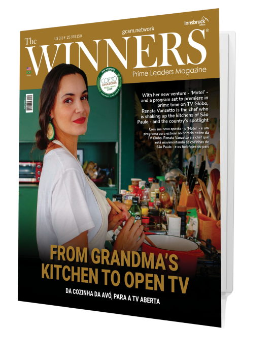 Capa da Revista The Winner nº 77 - Julio Casares
